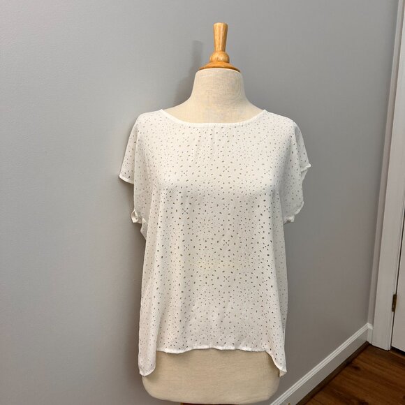 Bobeau Laser Cut Lace Top Soprano Pink Top Bundle Sz L - Picture 2 of 15